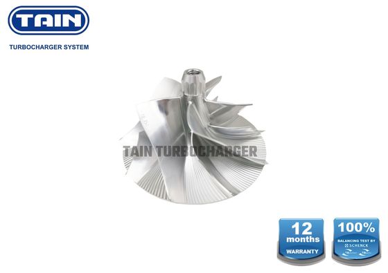 Qualität  HE351 5 X 5 Blade Upgrade Billet Compressor Wheels Mixmill Flank Point Locknut Fabrik