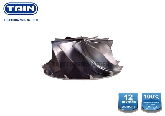 Billet-Turbo-Kompressor-Rad-Verbesserung GT20 65mm/69.7mm 50.2mm Blatt 6 x 6